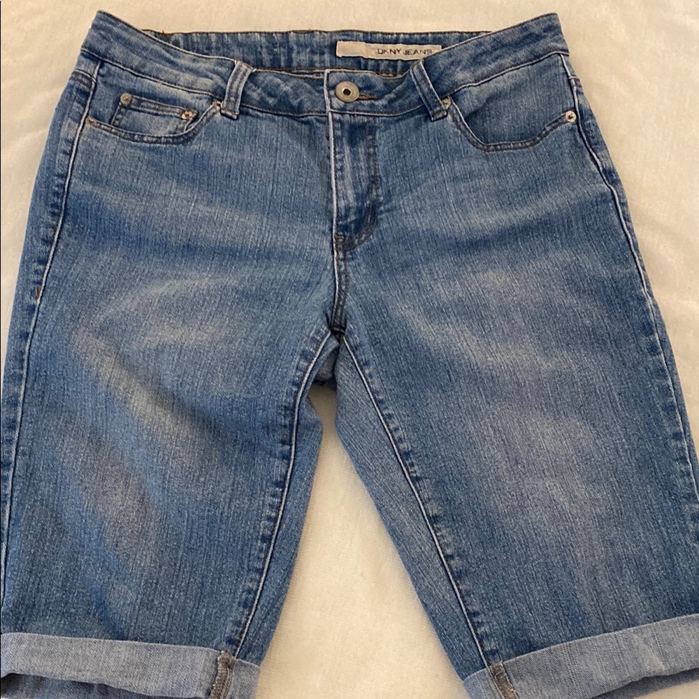 DKNY Blue Denim Women's Shorts